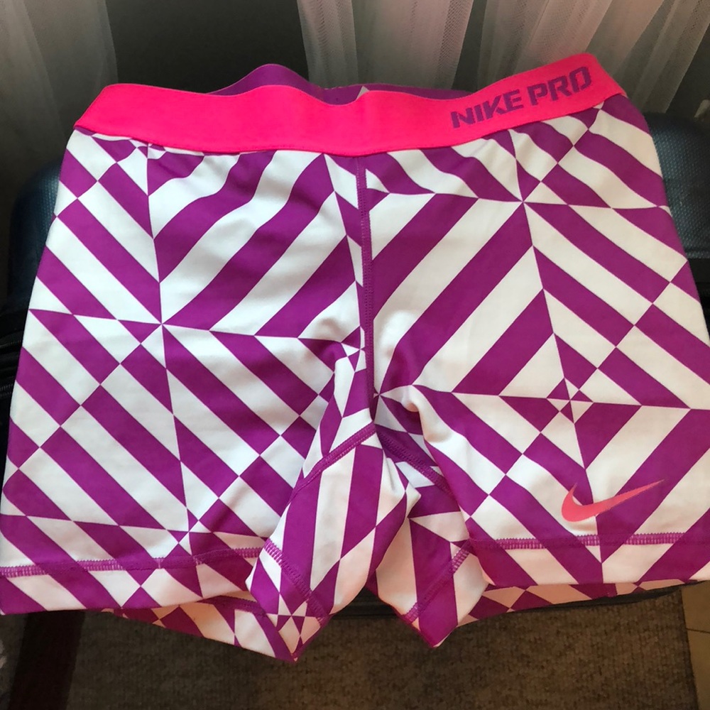 Nike pro compression shorts